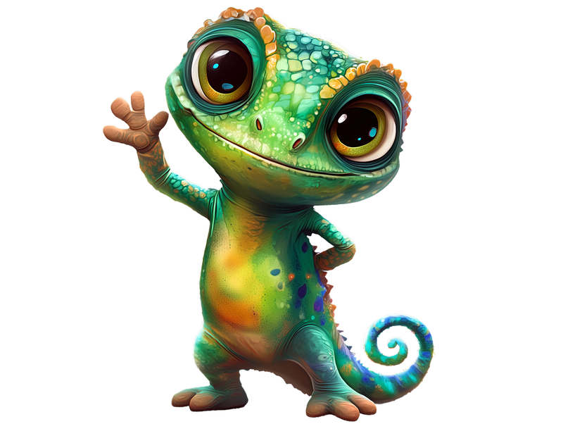 Luna the Chameleon