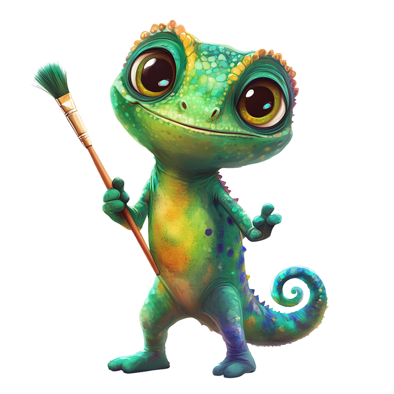 Luna the Chameleon